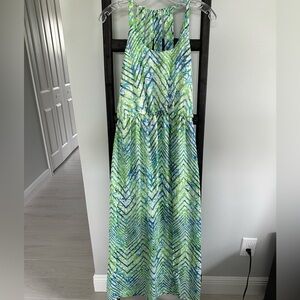 Enfocus Studio maxi tropical dress